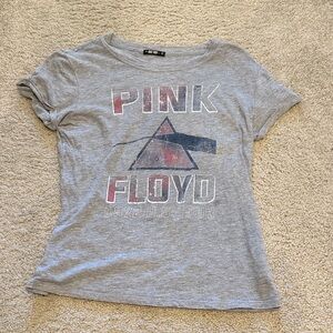 Gray Pink Floyd Graphic Tee